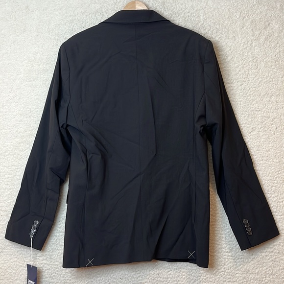 NWT Lands End Mens Washable Wool 2 Button Tailored Fit Suit Jacket 42R Regular - Picture 11 of 12